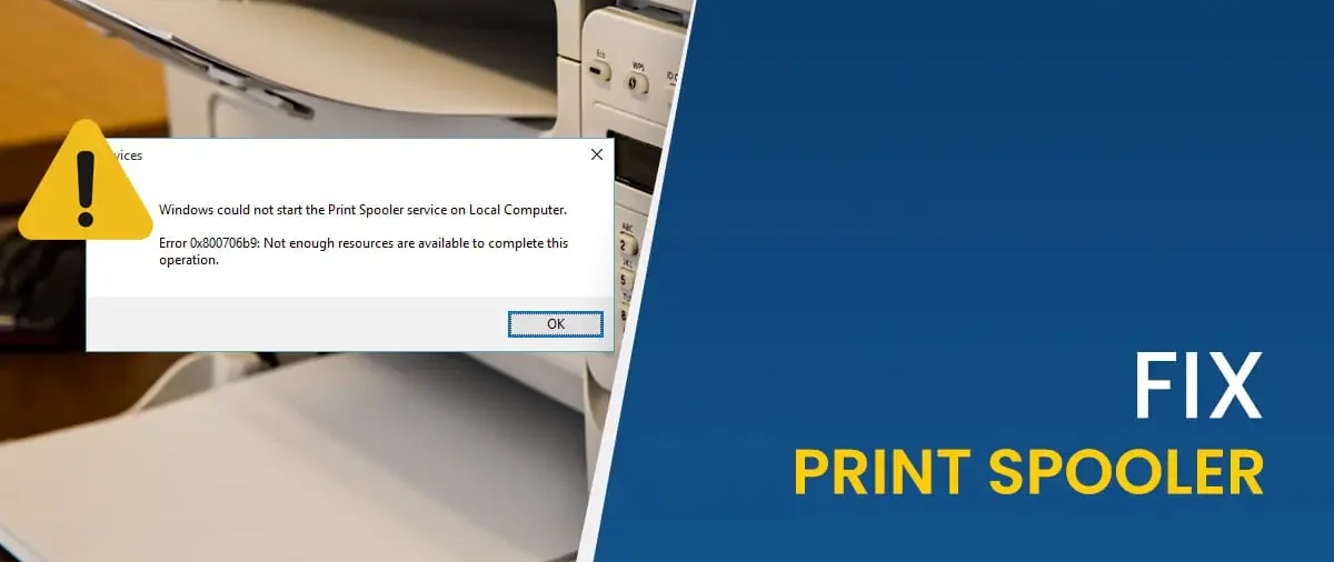 How to Fix a Print Spooler Error