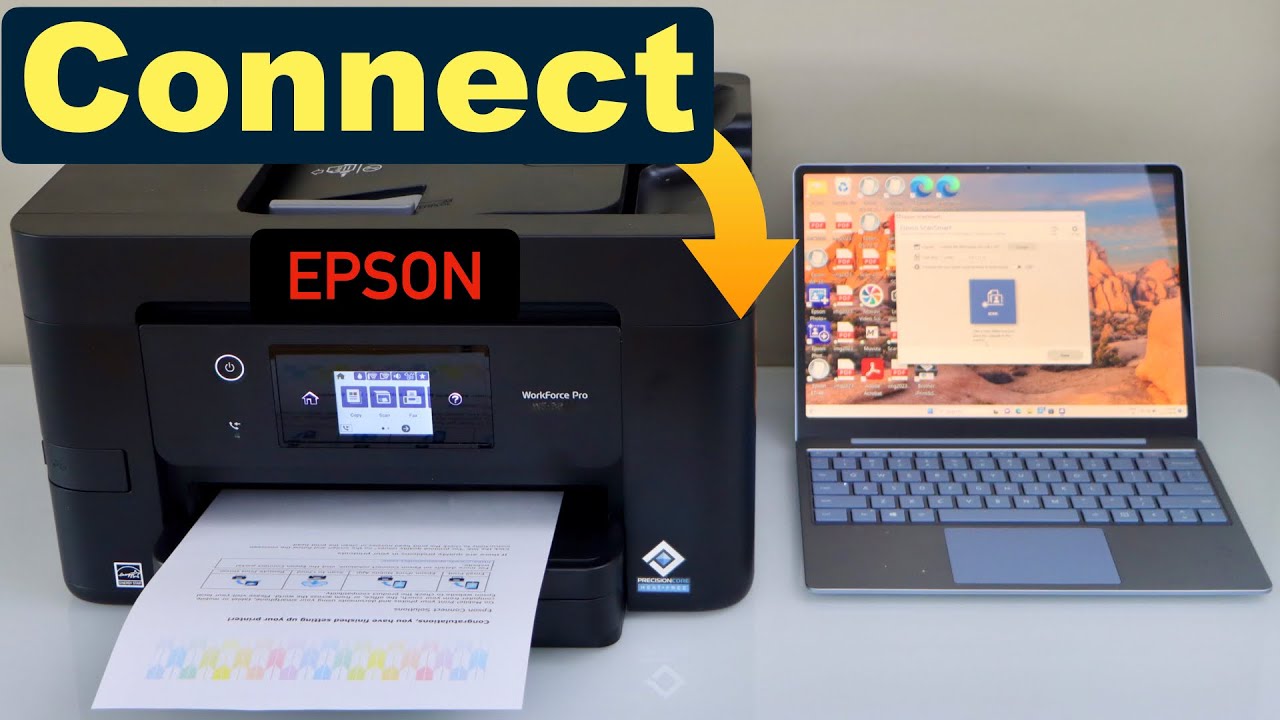 how to connect epson printer to computer