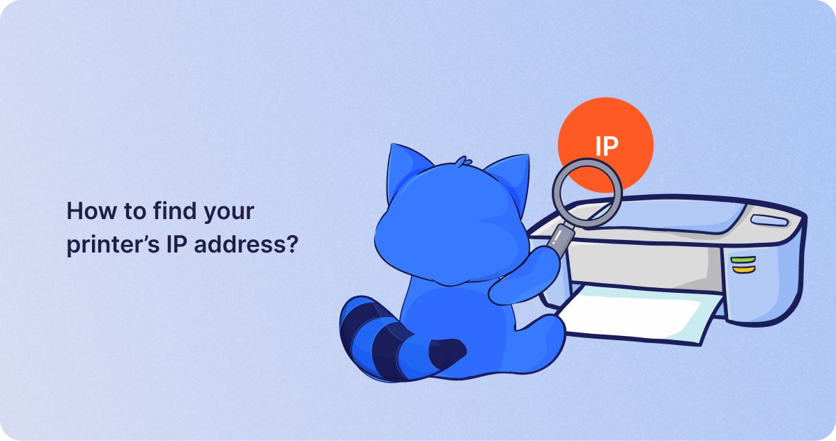 how to find printer ip address