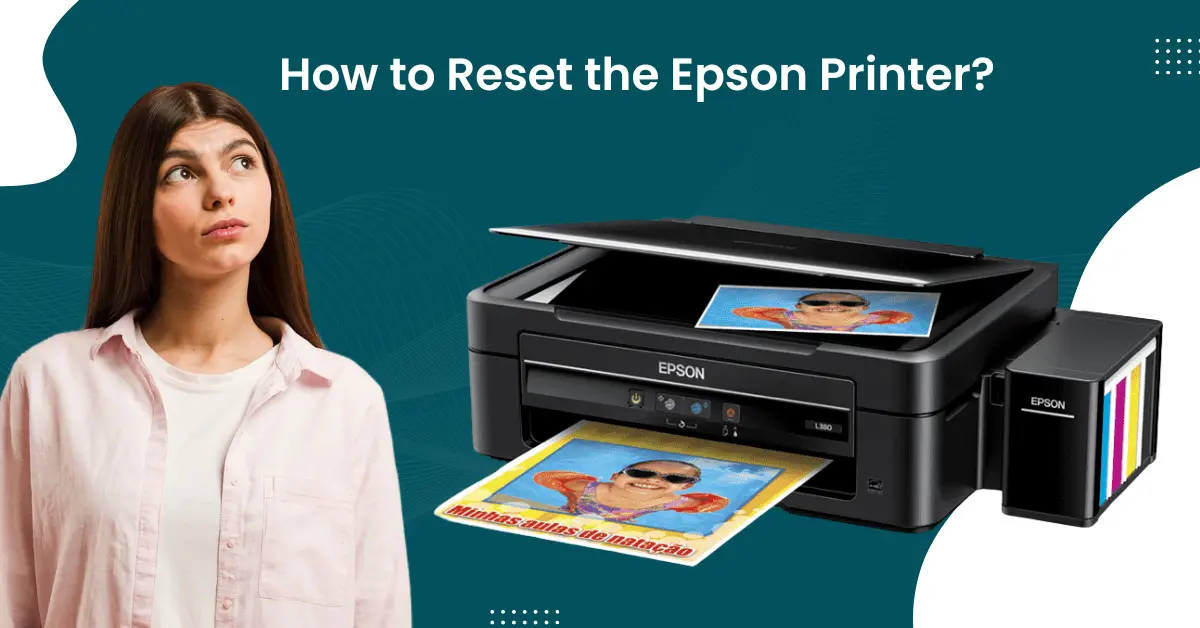how to reset epson printer