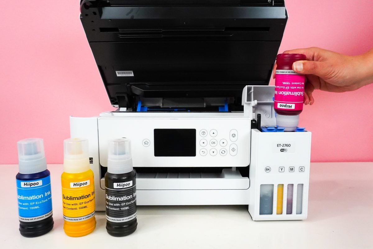 Convert an Epson EcoTank Printer for Sublimation